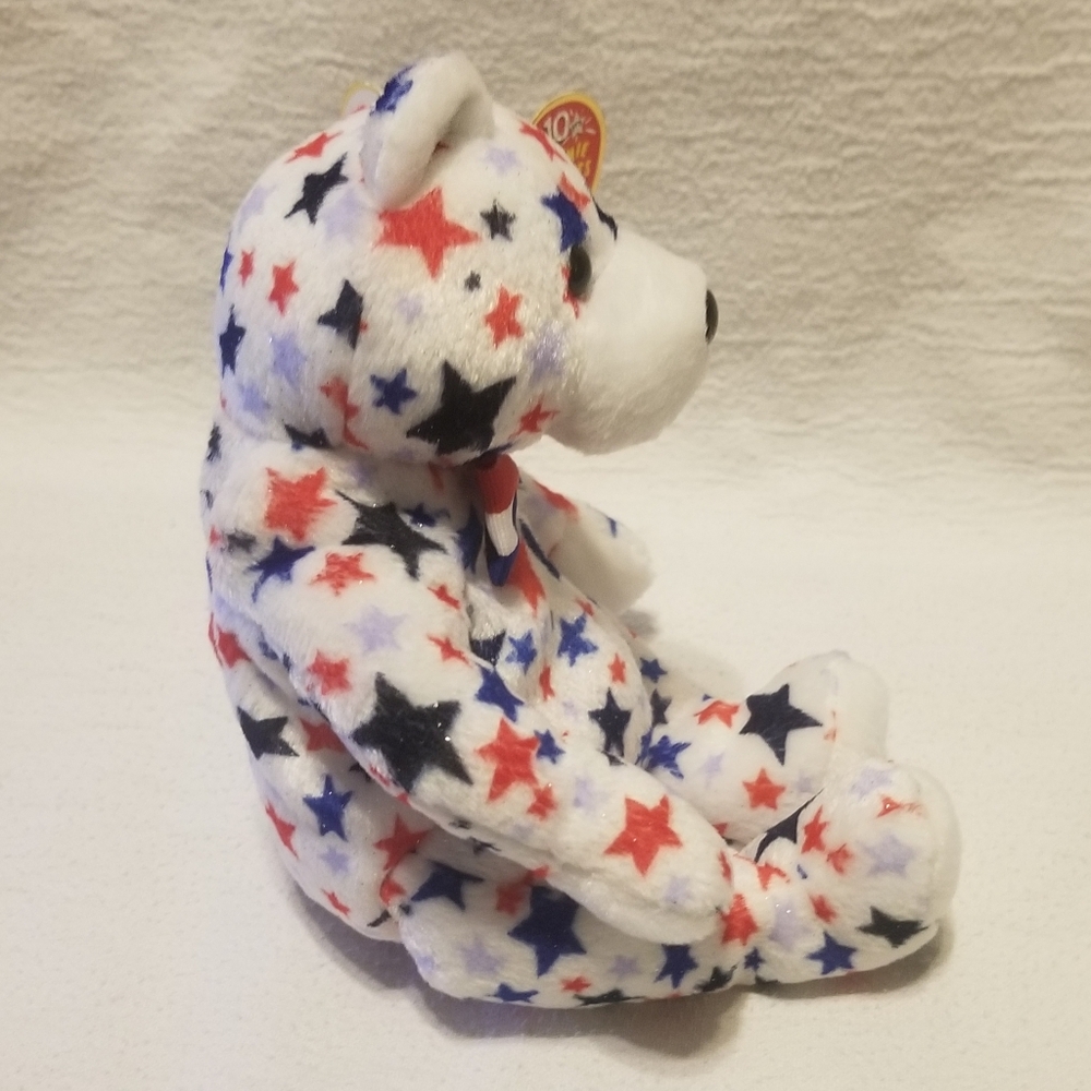 EUC "White" 2003 patriotic Beanie Baby - Picture 3 of 12